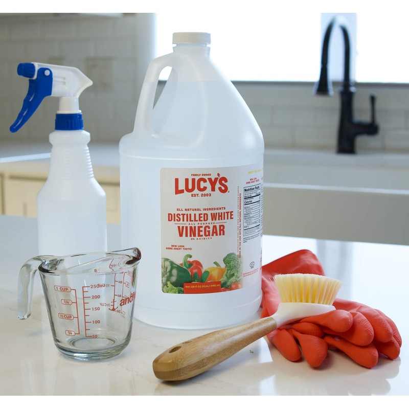 Lucy's Family Owned - Natural Distilled White Vinegar, 1 Gallon