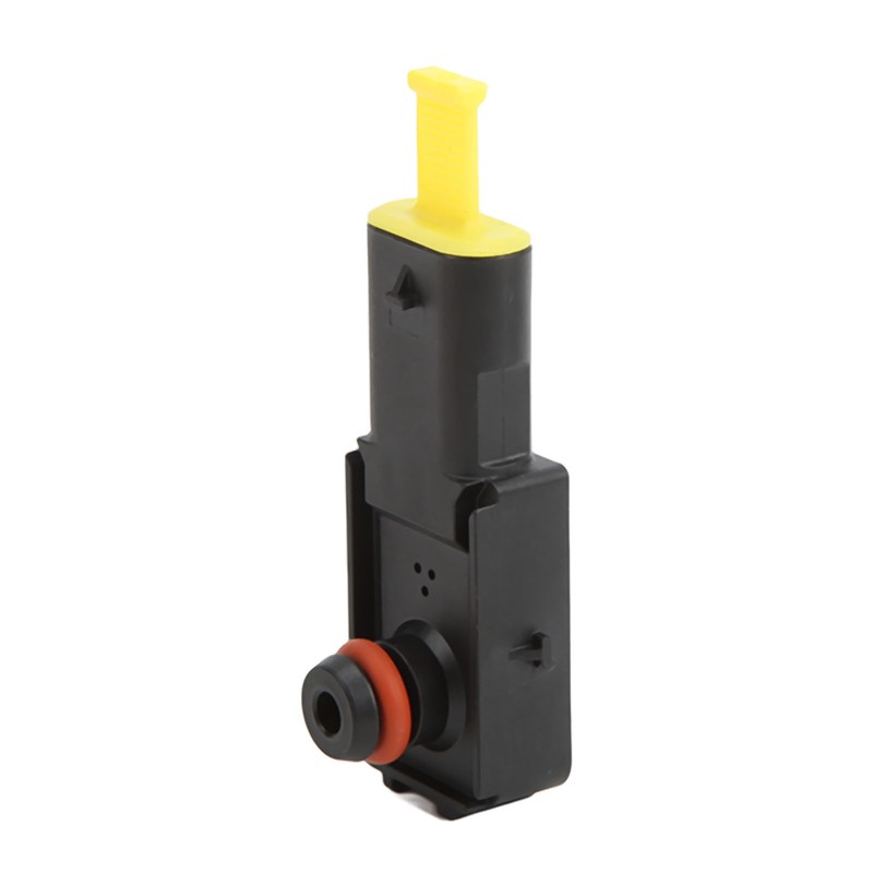 Black Car Brake Booster Pressure Sensor 5Q0 906 207 Replacement
