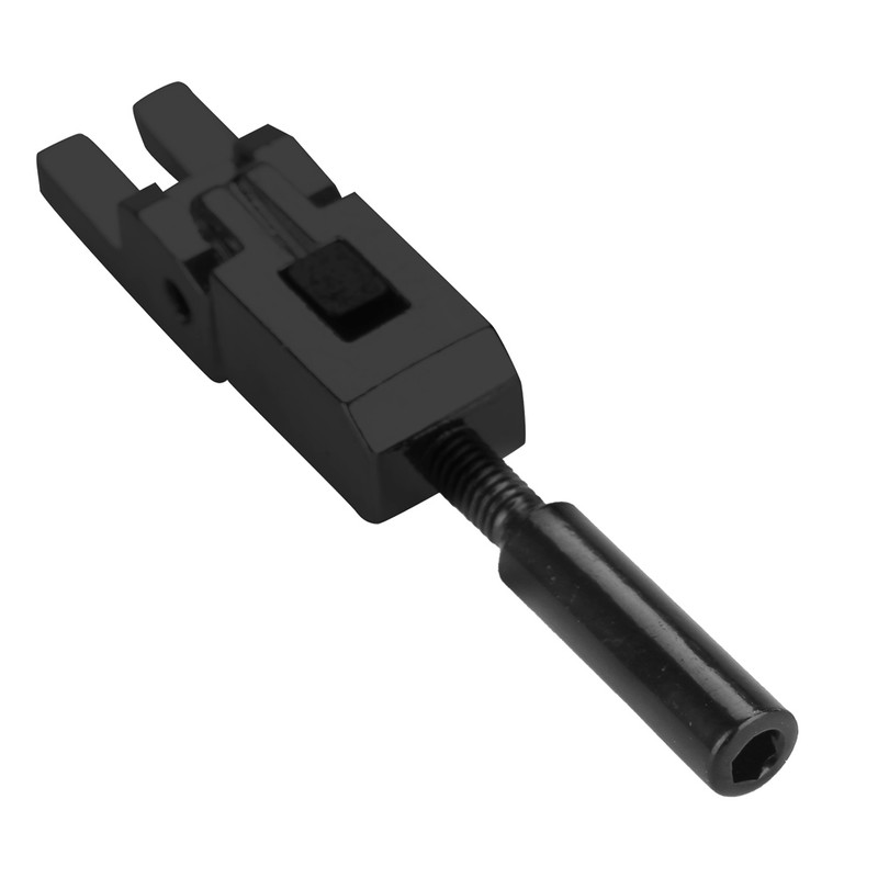 6Pcs Roller Bridge Tremolo Saddles with Wrench for Electric Guitar(Black)