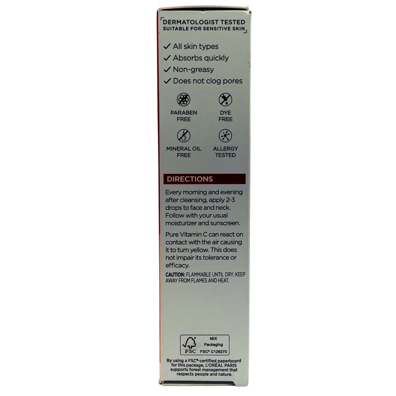 Suero L’Oreal Revitalift Derm Intensives 12% Vitamina C 1 fl