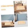Zerodeko Wooden Storage Divider Box with Compartments Stylish Organizer for