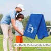 PLUJOYS - Toalla de golf para padres, color azul