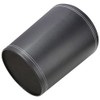 KINGFOM™ Classic Leather Waste Bin, Creative Waste Paper Basket, Storage