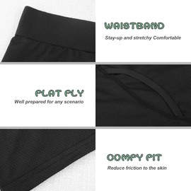 CONKEND Boys Boxer Briefs Cotton Big Boys Underwear Breathable Soft Mesh Performance Sport Boxers Briefs with Fly 5 Pack 18-20