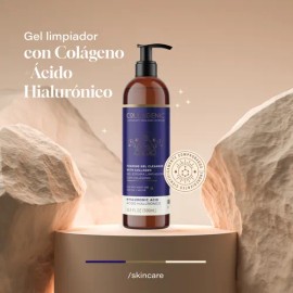 Gel Limpiador Facial 500 ml Ácido Hialurónico + Colágeno Todo Tipo de Piel
