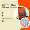 Fairhaven Mill Premium Rye Flour - High Soluble Fiber, Contains
