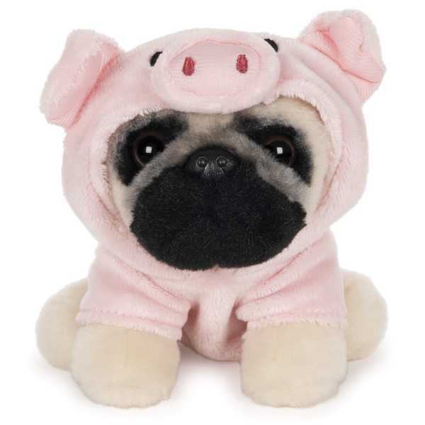 GUND Doug The Pug Pig Dog Stuffed Animal Plush, 5"