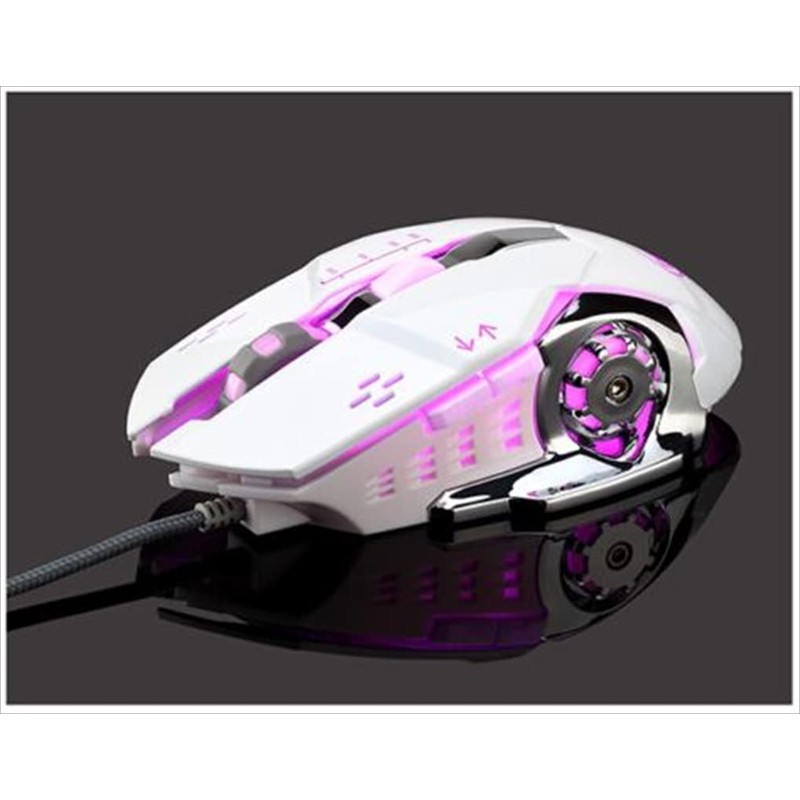 Lazos Optical USB Wired Gaming Mouse L-MSG6-W