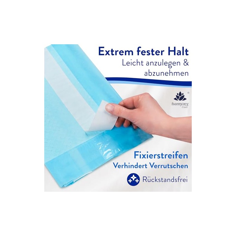 Harmony Care 20 x Disposable XL Incontinence Bed Pads 6-Layer