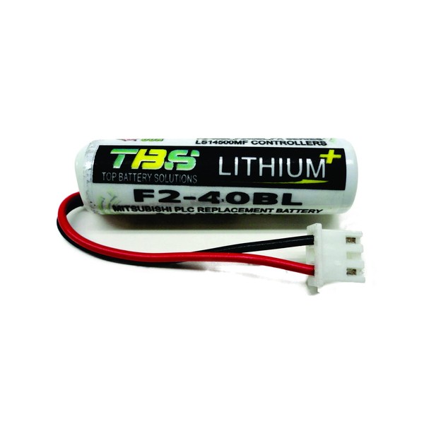 1PC Replacement for Mitsubishi F2-40BL,PM-20BL Battery,Mitsubishi FX2N Programmable Logic Controller PLC,Mitsubishi FX2C Programmable Logic Controller,Mitsubishi