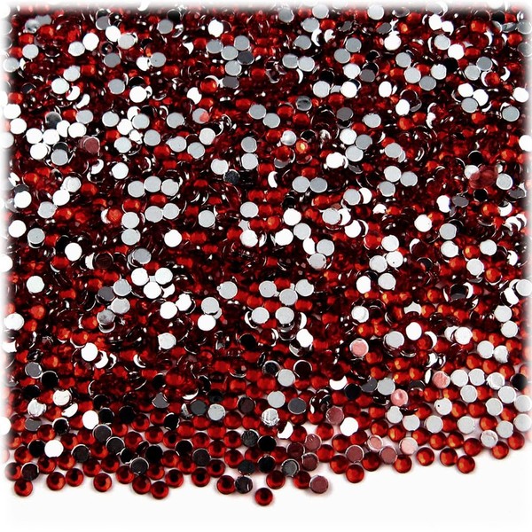 The Crafts Outlet 3,000pc Rhinestones Round 2mm Tiny for Nails
