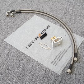 1st-racing 48" LS Swap Oil Pan Port Adapter Oil Pressure Sensor Relocation Kits LS1 LS2 LS3