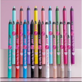 PINK UP  Long Lasting Eye Liner  Delineador ojos  Larga duración  Resistente al agua  No irrita la piel  Colores intensos  Color OscuroDeep Brow...   