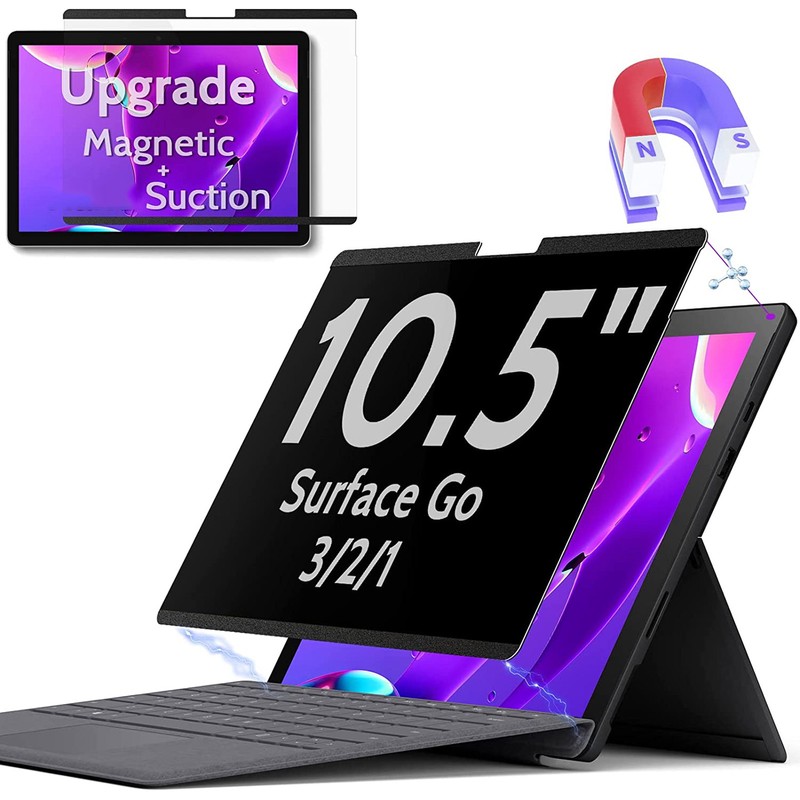 Laptop Screen Protector 10.5 Inch Magnetic Removable Blue Ray Blocking