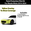 BOGAR TECH DESIGNS Front Bumper Paint Protection PPF Film Kit