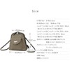 Gratante abb-g0055 Women's Cross Shoulder 2-Way Nylon Mini Backpack, Black