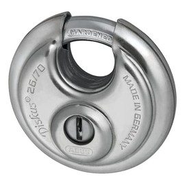 ABUS 32585 Diskus Hardened Steel Shackle Padlock with EE0121 Alike Keyed