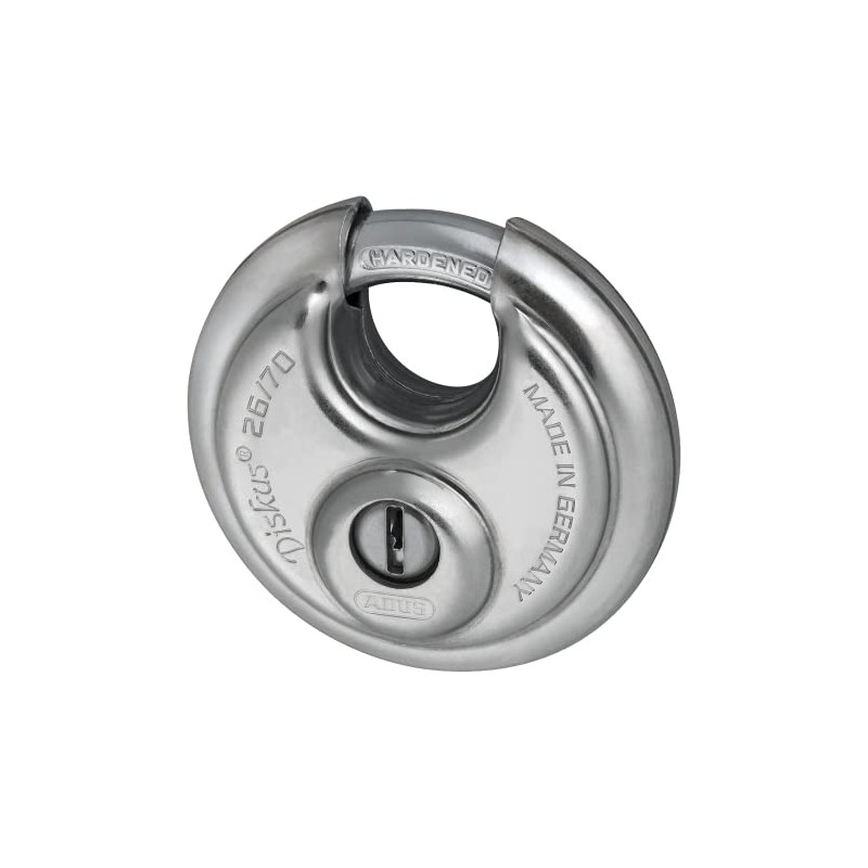 ABUS 32585 Diskus Hardened Steel Shackle Padlock with EE0121 Alike