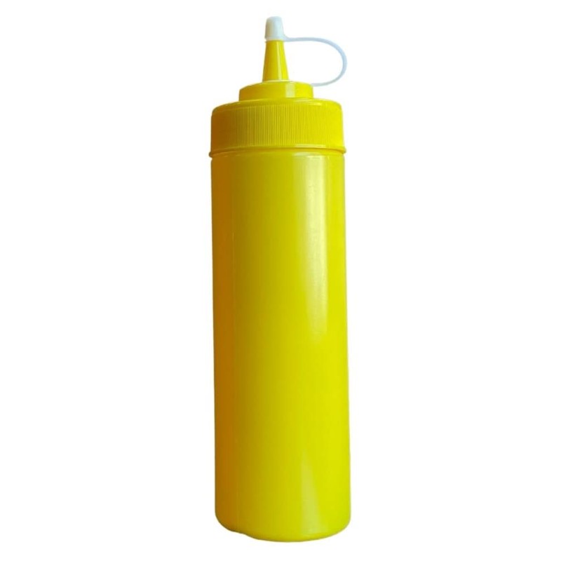 Ketchup and Mustard Squeeze Bottle Dispenser Set 12-Ounce Each For