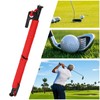 Golf Sticks Alignment Rods,Golf Alignment Stick with Rope - Improve