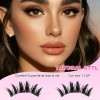 Kit De Pestañas Postizas Magnéticas Reutilizables 2 Pairs