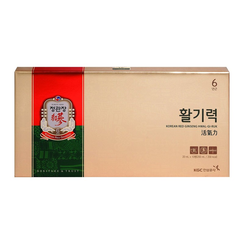 Cheong Kwan Jang [이마트점포택배] [정관장] 활기력(10병) [Emart Store Delivery] [Jung