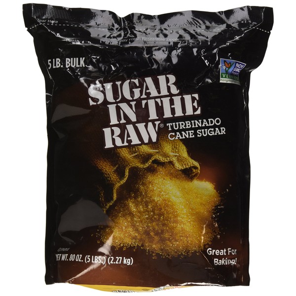 Sugar in the Raw Turbinado Sugar, 5-pound (5 LBS)
