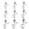 Goture Jig Head Set Fish Hook Chinning Mebaling Case 0.05