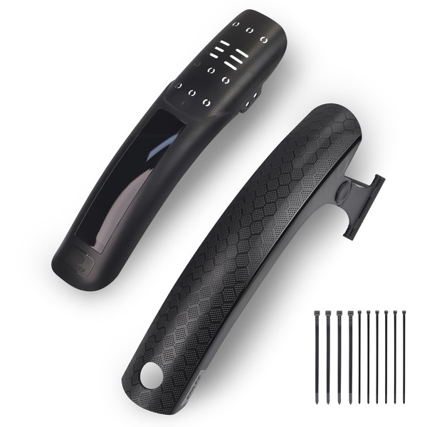 FOMAS Bike Fender Set Mudguard Front and Rear Waterproof Detachabale