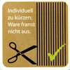 Arsvita Orange String Curtain Bistro Curtain 150 x 60 cm
