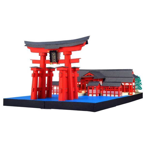 Paper Nano Itsukushima Shrine Deluxe Building Set