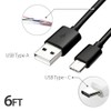 Verizon USB Data Cable 6-ft. for USB-C - Black