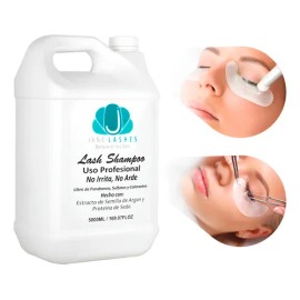 Lash Shampoo Espuma Limpiadora Para Pestaña Mink Refill 5 Lt                                                                                          