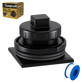 Stock Tank Drain Plug Fit for rubbermaid Commercial 50 70 100 150 300 Gallon Stock Tanks(≥ 2 in Holes), Stock Tank Plug, Water Tank Plug for rubbermaid Stock Tank Five Year Free Replacement