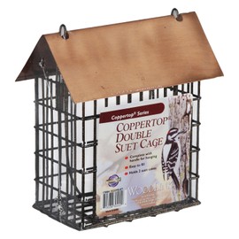 Woodlink DCOPSUET Coppertop Double Suet Cage Feeder