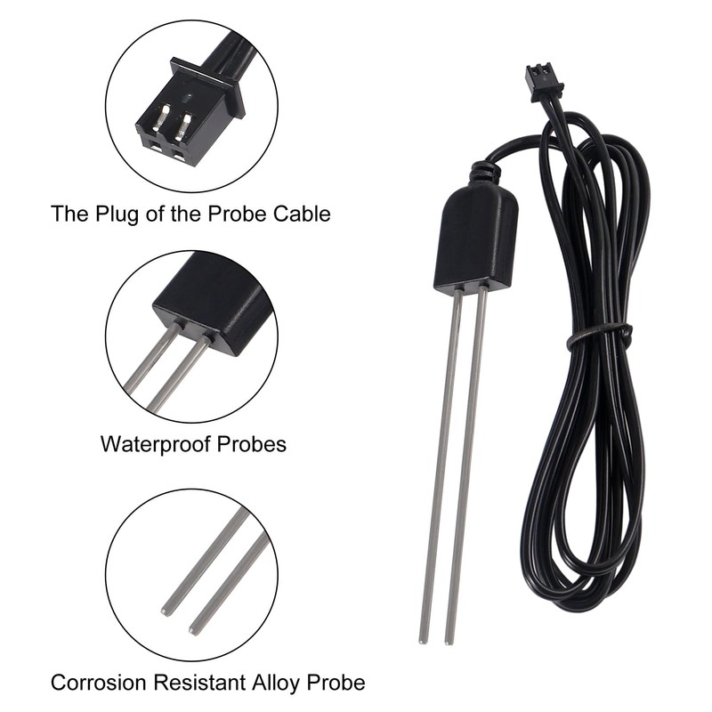 D-FLIFE Soil Moisture Sensor, Icstation Humidity Detector, with Corrosion Resistant