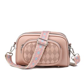 Crossbody Straps for Purses Silver Hardware Purse Strap Wide Shoulder Strap Adjustable Replacement,Retro Jacquard Embroidery for Shoulder Bags