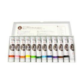 Fabric paint 20ml able to paint a vivid 12 color set