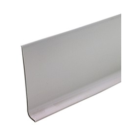 M-D Building Products 73898 4-Inch by 60-Feet Dry Back Vinyl Wall Base, Silver Gray