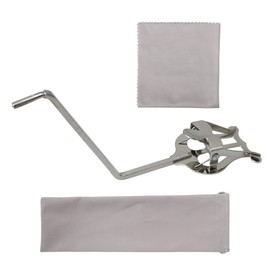 BQLZR Sax Sheet Music Clip Holder Clamp-On Holder Lyre for Alto Tenor Saxophone Band Saxophone Parts Silver,Suitable For The Marching Music Clip Of Alto/Tenor Saxophone