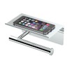 Gatco 1420 Latitude II Toilet Paper Holder with Mobile Shelf,