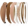 GeorgeX Diademas para Mujer, 7 Piezas Diferentes Bandas para el