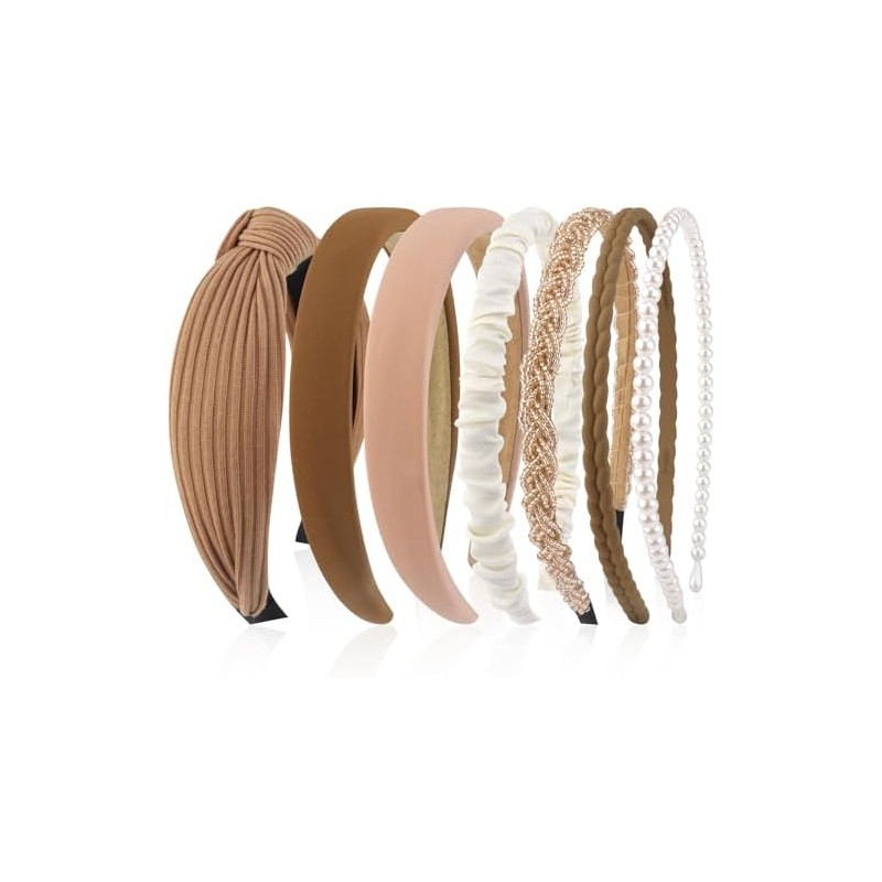 GeorgeX Diademas para Mujer, 7 Piezas Diferentes Bandas para el