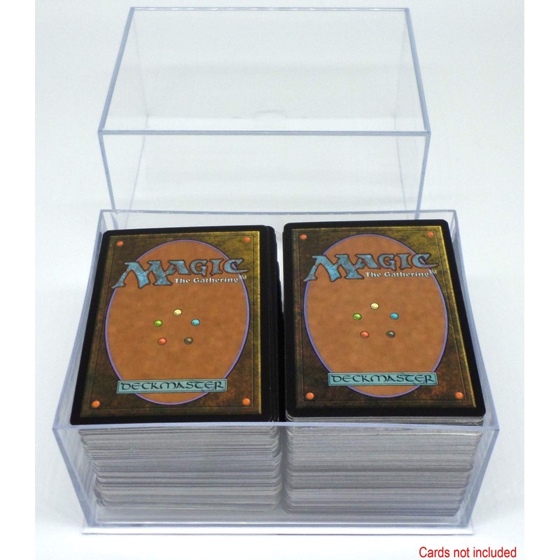 docsmagic.de 4 x 2-Piece Card Box 250-Count Slide - Clear