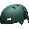 Bell Herren Local Fahrradhelme, Matte Green/Black Skull 21, L