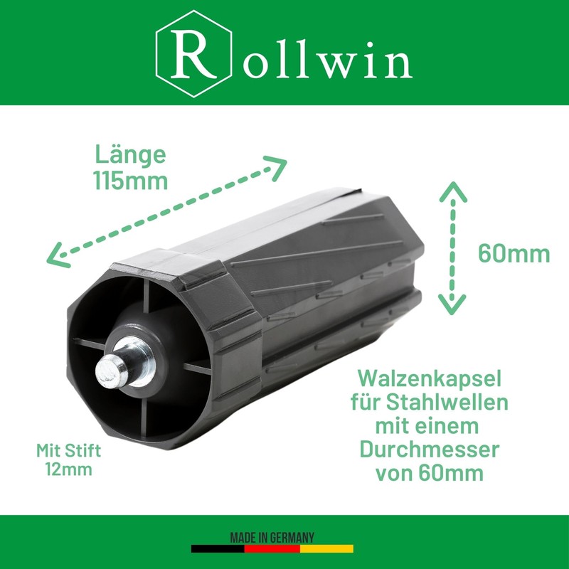 Rollwin Roller shutter accessories set for renovation Maxi SW60 4x
