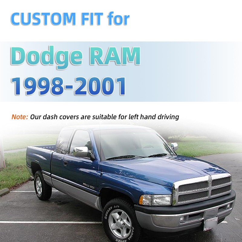 SKYLOTEC Dash Cover Compatible with Dodge RAM 1500 2500 3500