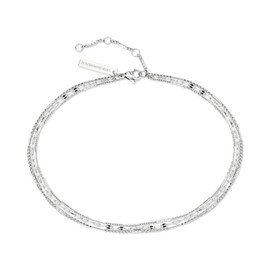 Liebeskind Berlin Anklet LJ-1455-A-27 Silver, Stainless Steel, No Gemstone