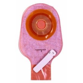 Pouch One-Piece System 12" Length 15-33 mm Stoma Drainable Trim To Fit #12670