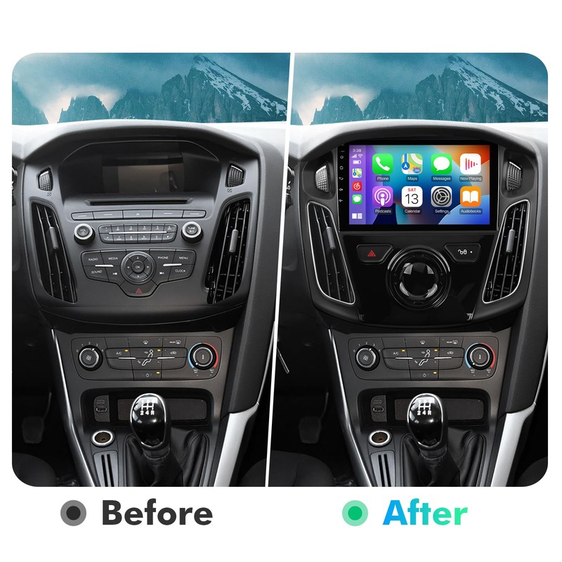 9 Inch IPS Touchscreen Android 13 Car Stereo for Ford